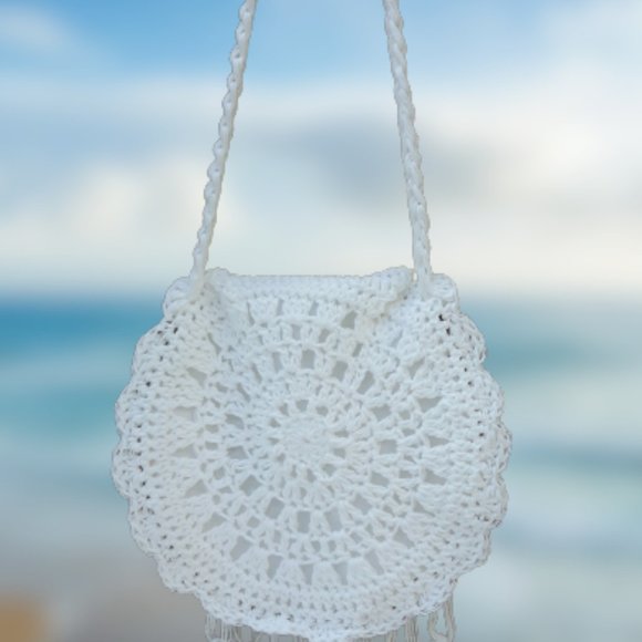 Wedding Bag, Crochet Wedding Purse , Evening Bag by Claudia's Crochet Creations - Picture 4 of 13